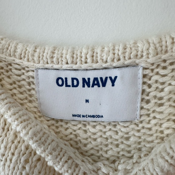 Old Navy Knit Peplum Top | M - Picture 4 of 4